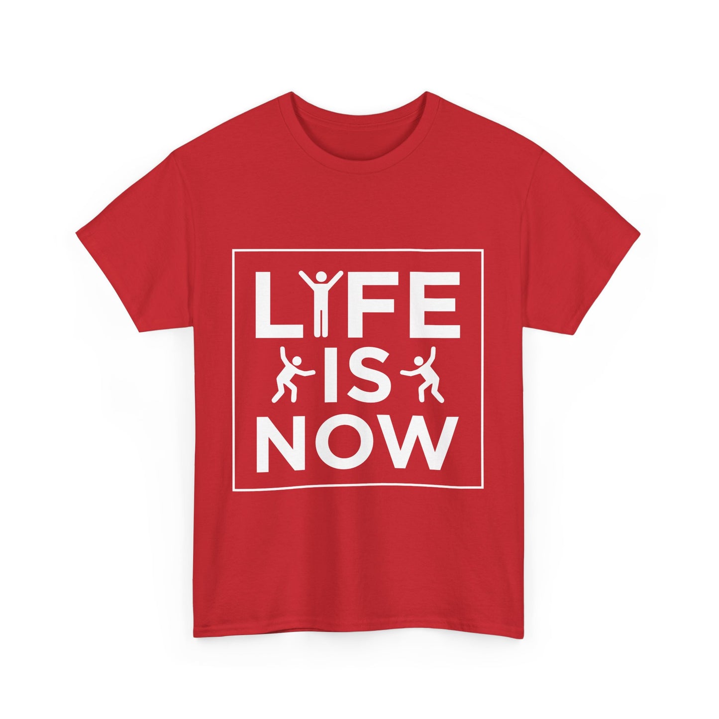 Life is Now Unisex Cotton T-Shirt