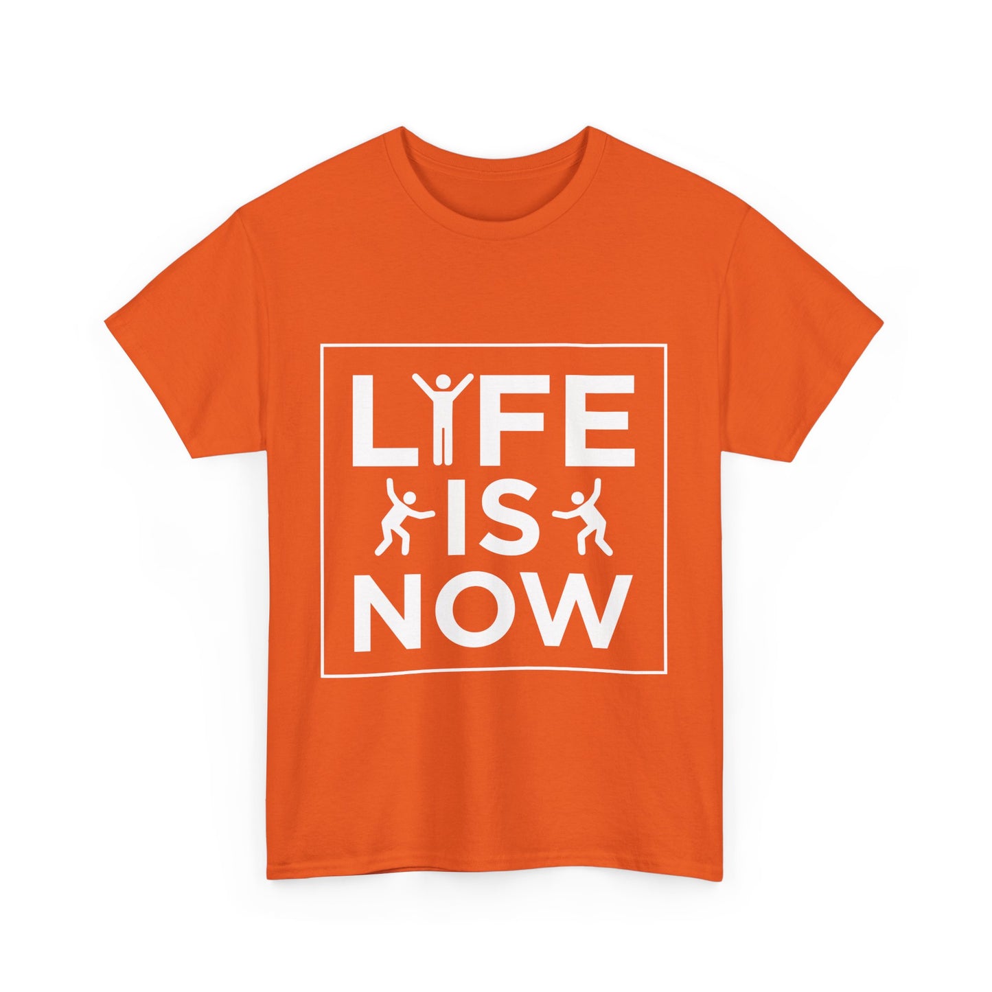 Life is Now Unisex Cotton T-Shirt