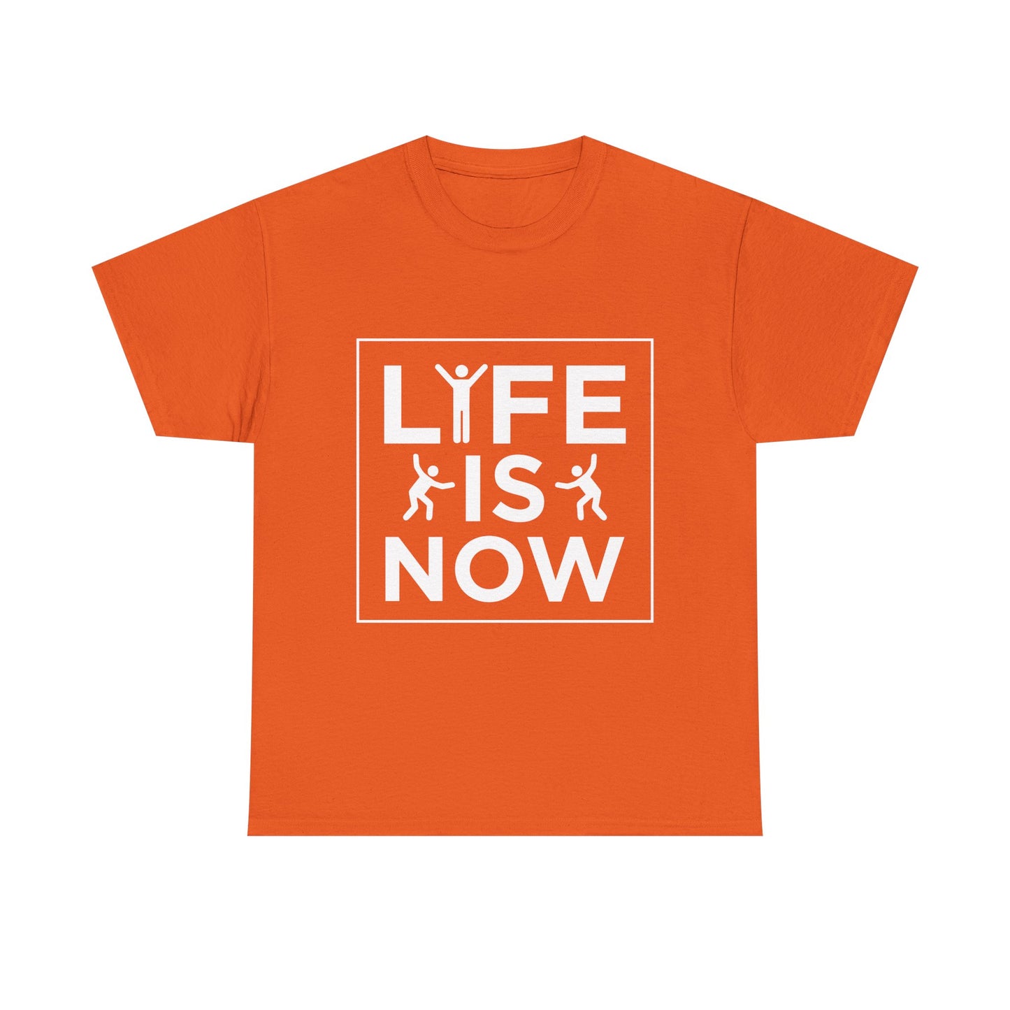 Life is Now Unisex Cotton T-Shirt