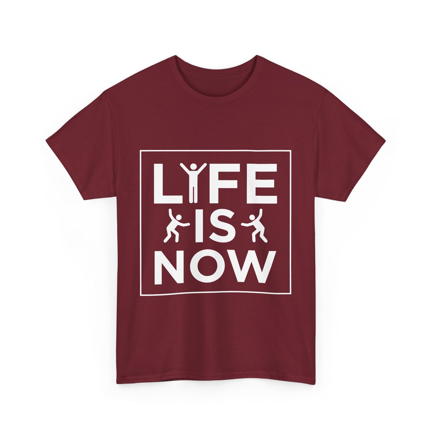 Life is Now Unisex Cotton T-Shirt