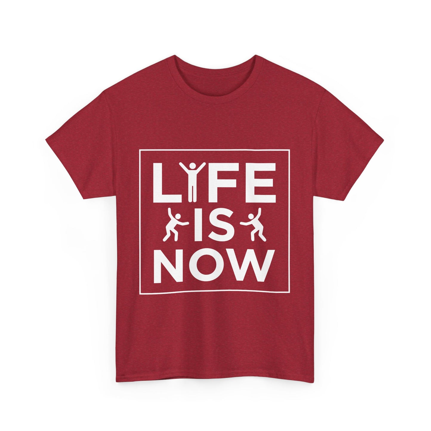 Life is Now Unisex Cotton T-Shirt