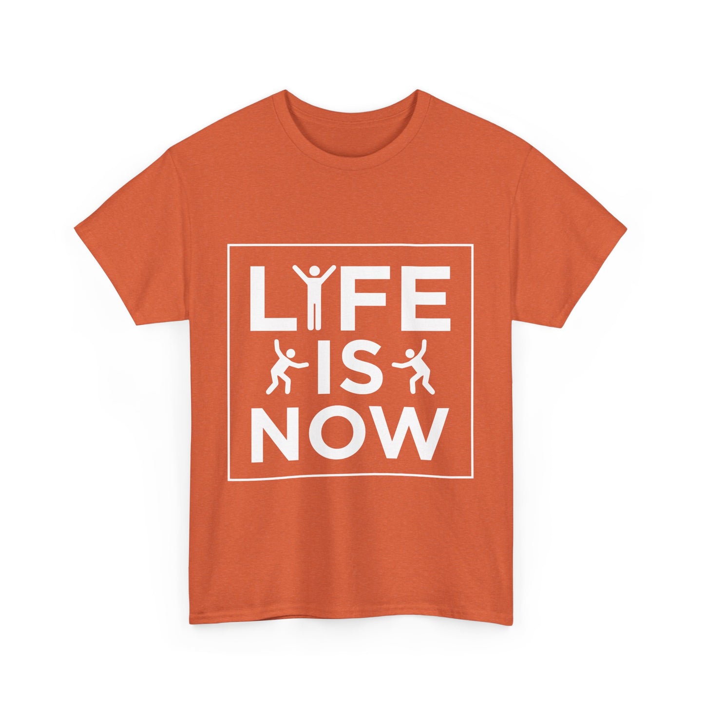 Life is Now Unisex Cotton T-Shirt