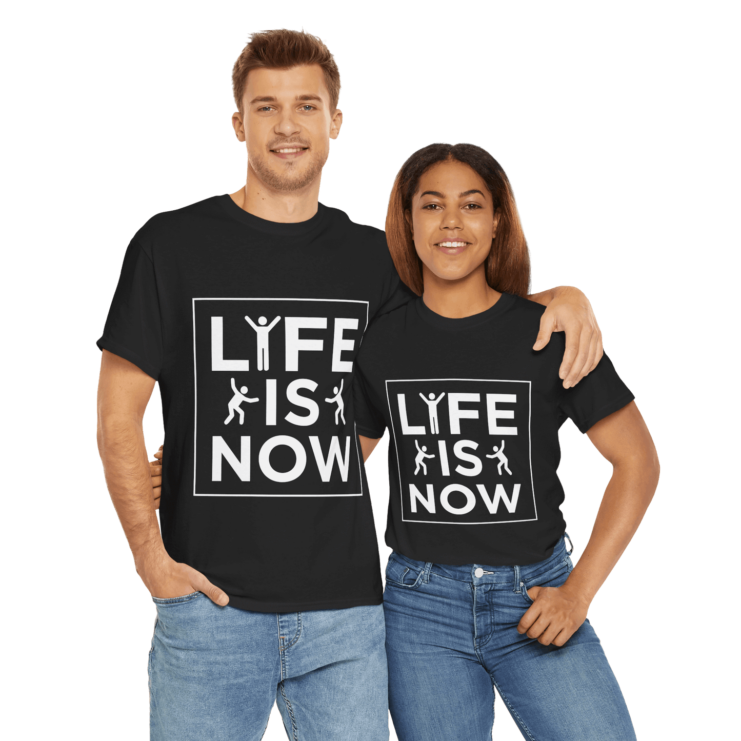 Life is Now Unisex Cotton T-Shirt