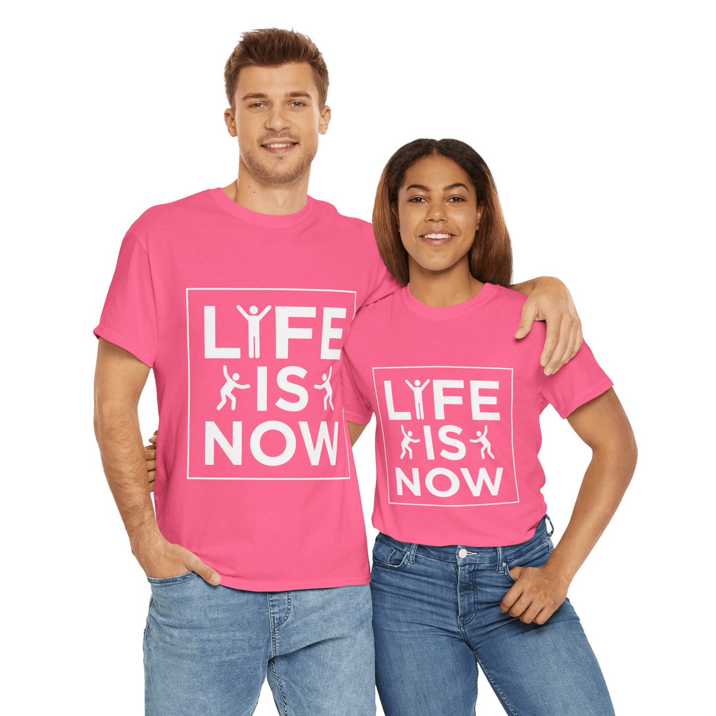 Life is Now Unisex Cotton T-Shirt